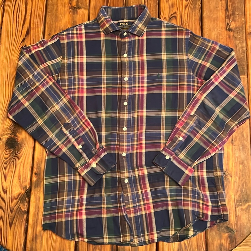 Ralph Lauren Polo Button Up Long Sleeve Shirt